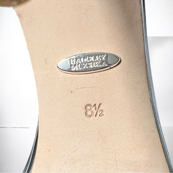 🌻Badgley Mischka Olympia White Gray Sparkly Glittered Evening Sandal Size 8.5 - Picture 15 of 15